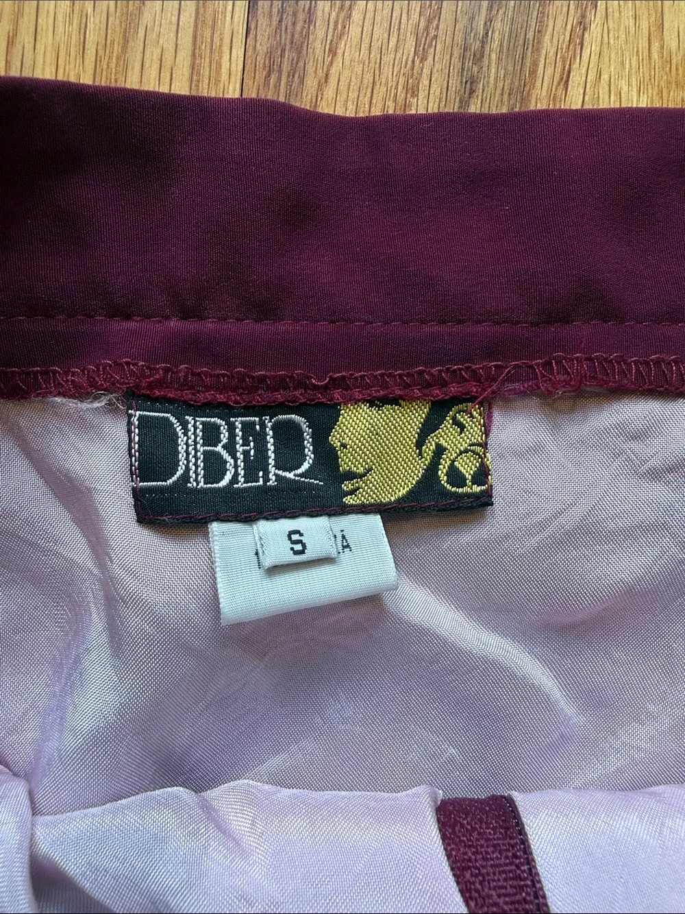 Diber vintage Women's Plum Pencil Skirt